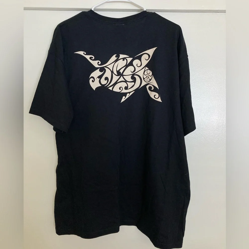 NWT Hawaiian Island Creations HIC black Honu turtle surf T-Shirt XL Enjoy Ride - Picture 2 of 6